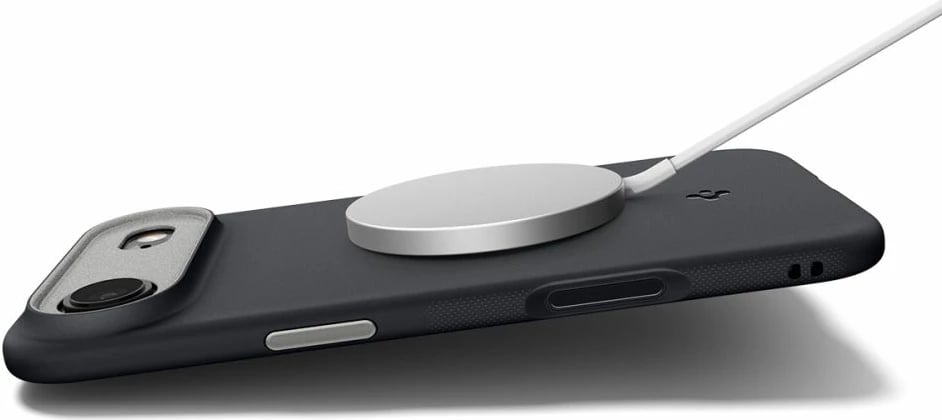 Mbështjellës, Spigen, Nano Pop MagSafe, për Apple iPhone 17 Air, me MagSafe, poliuretani, i zi