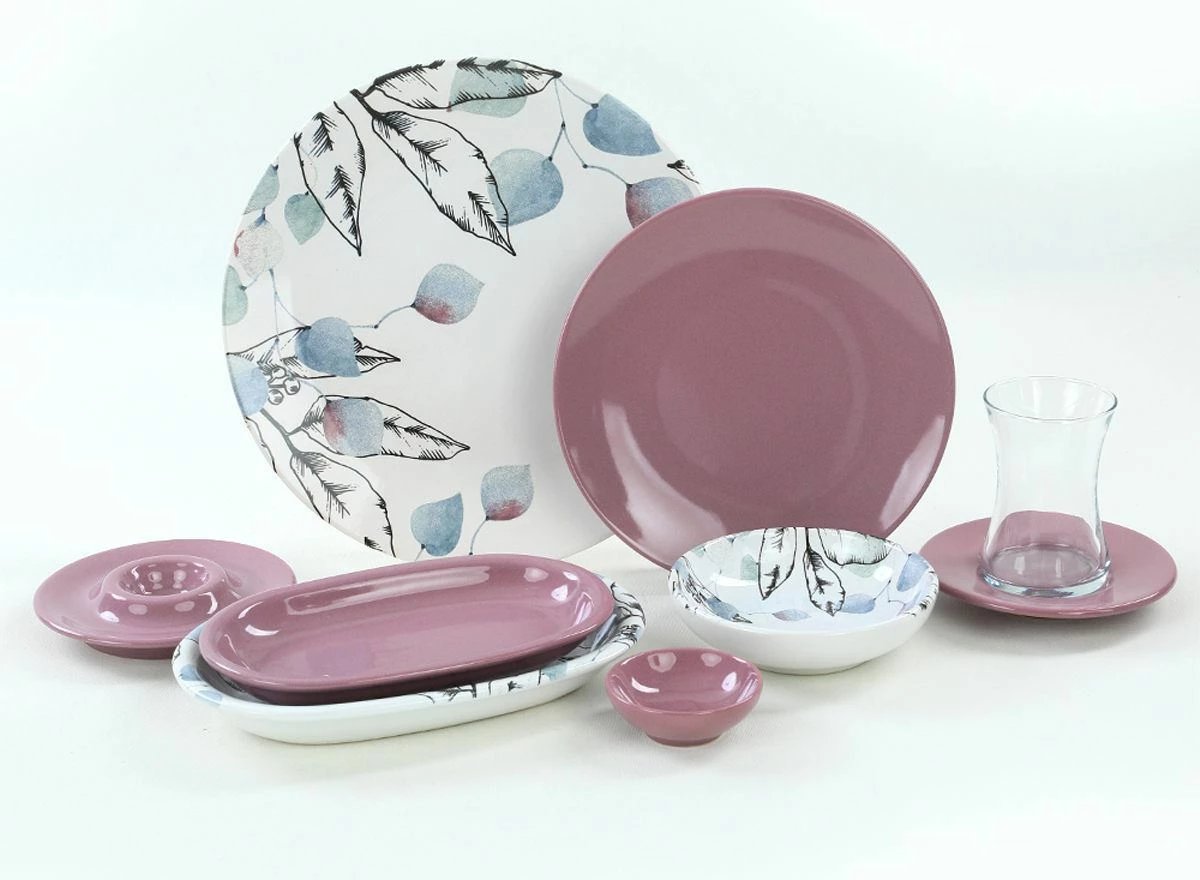 Set mëngjesi 50 pjesësh, Hermia Concept, TV087050F3X2AJ47100MAP0300 Set mëngjesi 50 pjesësh, Hermia Concept, TV087050F3X2AJ47100MAP0300