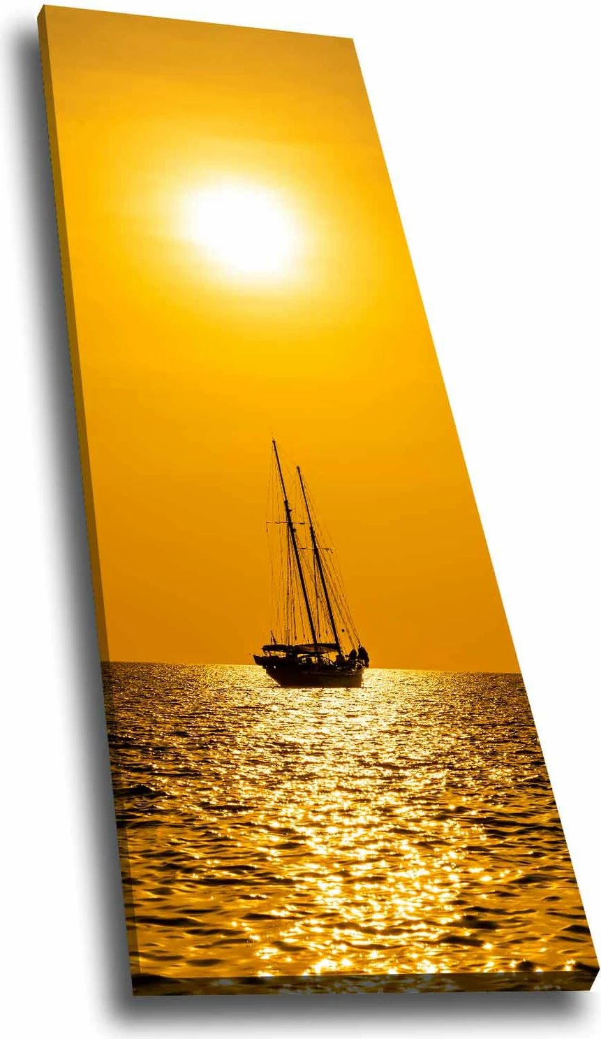 Pikturë dekorative në kanavacë, shumëngjyrëshe, 30x90cm, 30902019C-018