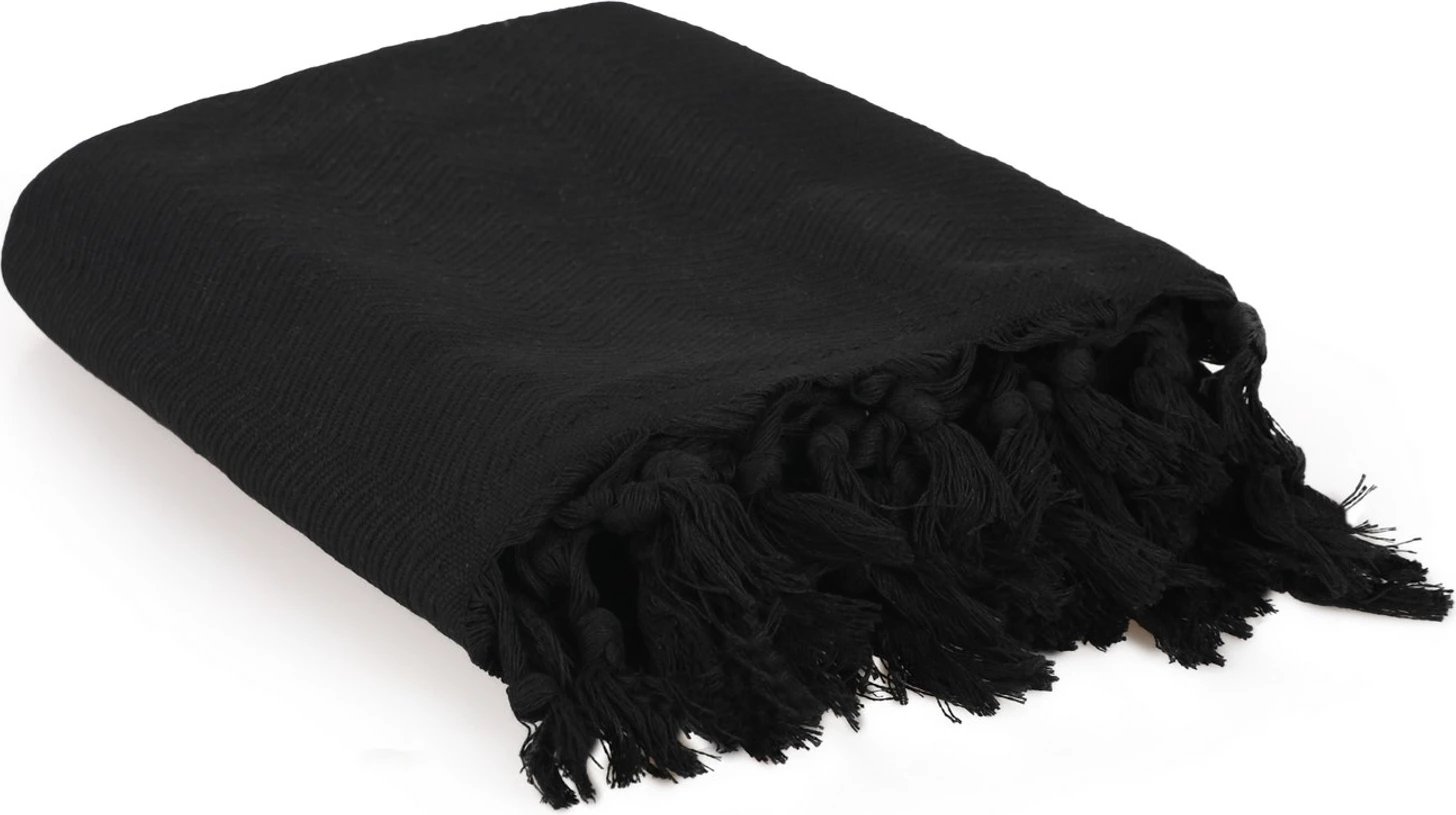 Mbulesë divani L'essentiel Asya, e zezë