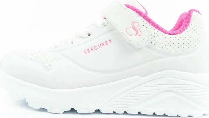 Atlete për fëmijë Skechers, të bardha