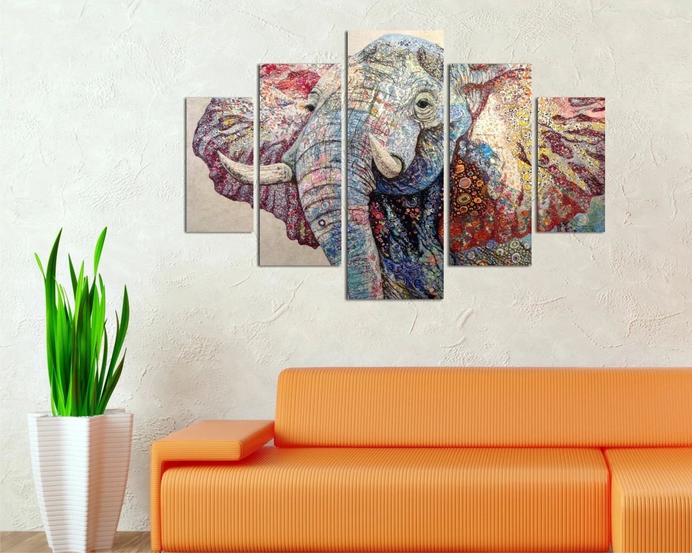 Pikturë dekorative MDF, 5 pjesë, Wallity, ST265