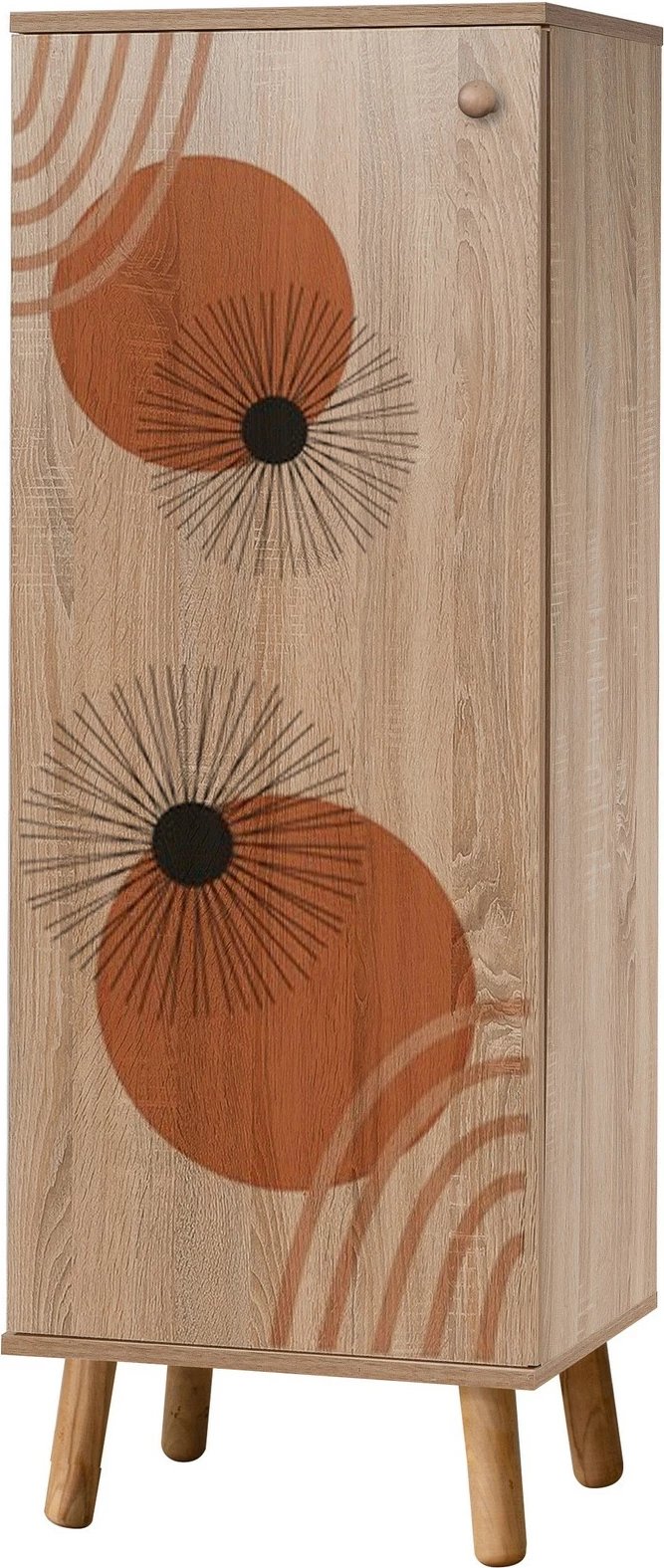 Dollap për këpucë Hanah Home, Vegas - S 933, ngjyrë sonomo