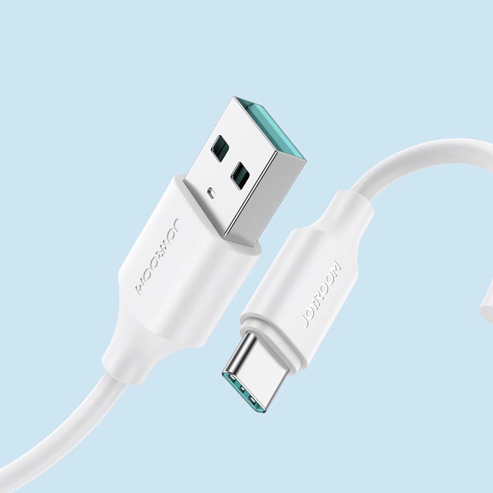 Kabllo karikimi dhe të dhënash, Joyroom, Long-Lasting Series A9 S-UC027A9, 2m 3A 20W USB-A në USB-C USB 2.0 480 Mbps, e bardhë