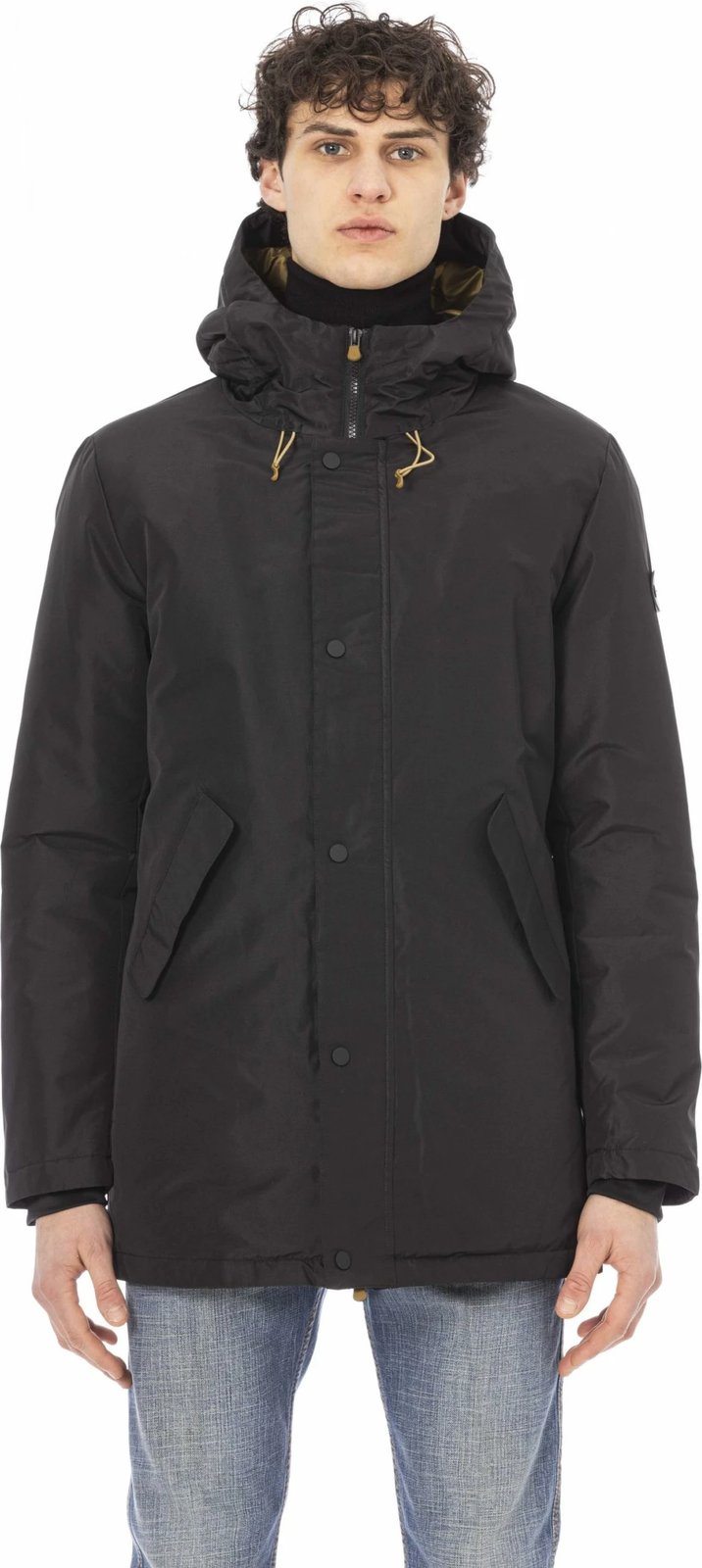 Jakne për meshkuj Baldinini Trend, e zezë