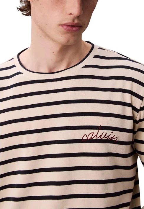 Maicë për meshkuj Calvin Klein Jeans e bardhë