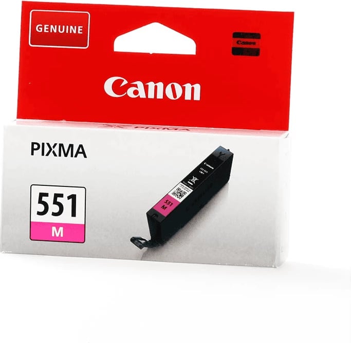 fishek boje, Canon, CLI-551M 6510B001, 7 ml 319 faqe madhësi standarde, magenta
