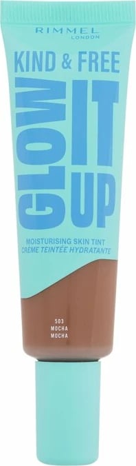Fondatinë për femra Rimmel London Kind & Free Glow It Up Moisturising Skin Tint 503 Mocha, 30ml