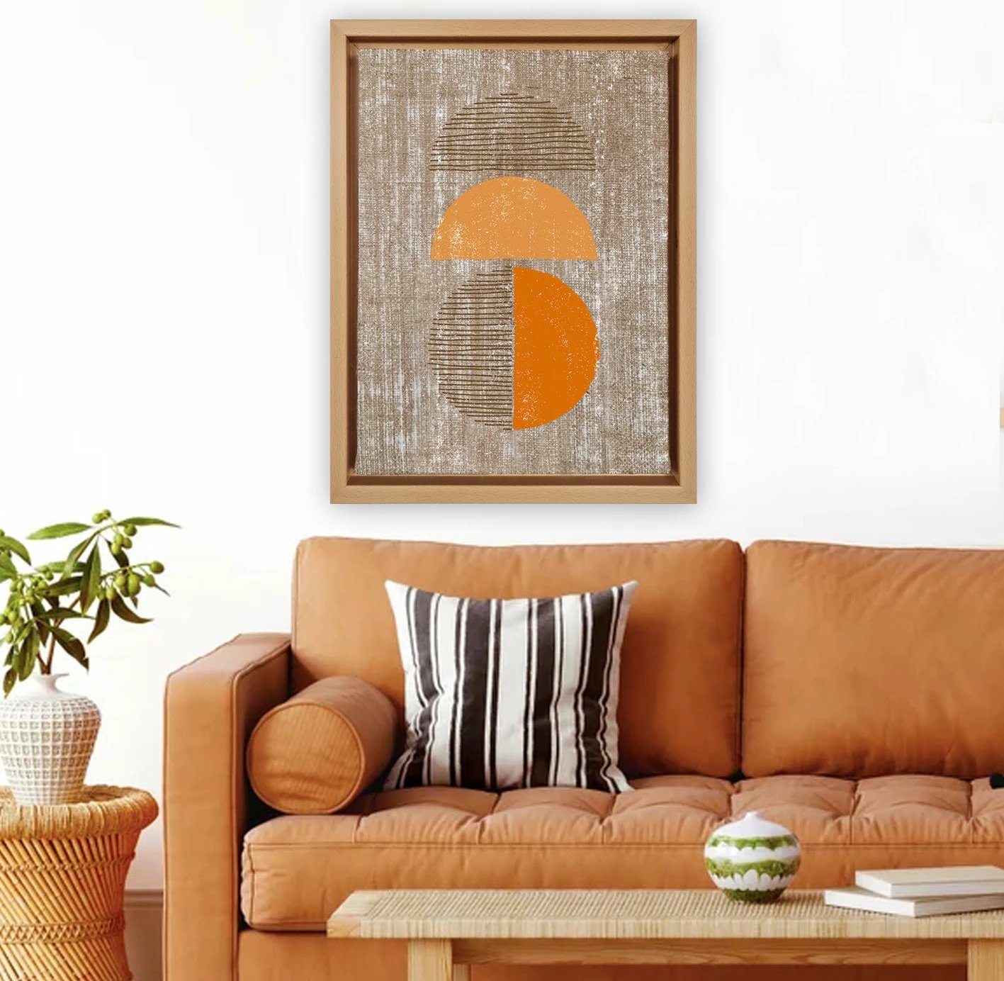 Pikturë dekorative në kanavacë, shumëngjyrëshe, Wallity, LNJ318042895243 - 96136, 96x136cm