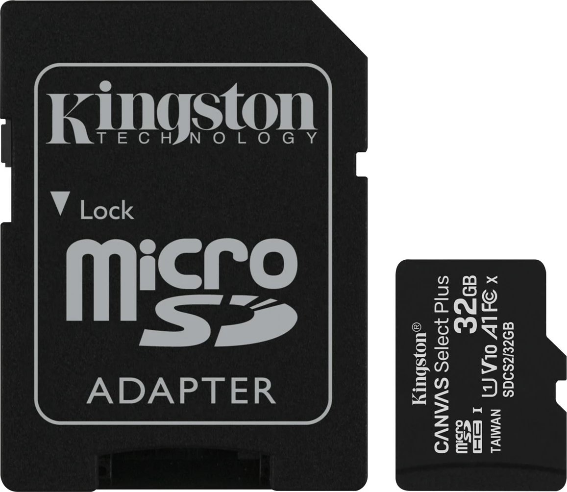 Kartë memorie Kingston Technology Canvas, 32GB