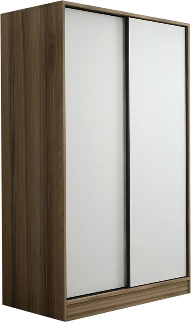 Dollap Hanah Home, Kale, ngjyrë e bardhë dhe lis, 2314