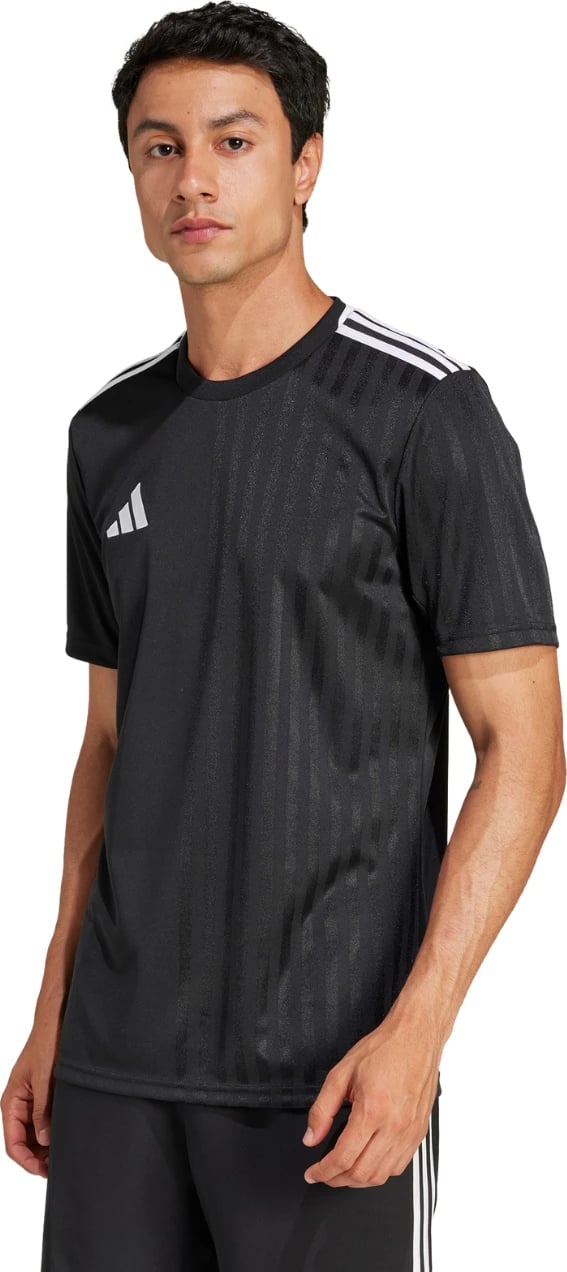 Maicë futbolli adidas për meshkuj, e zezë