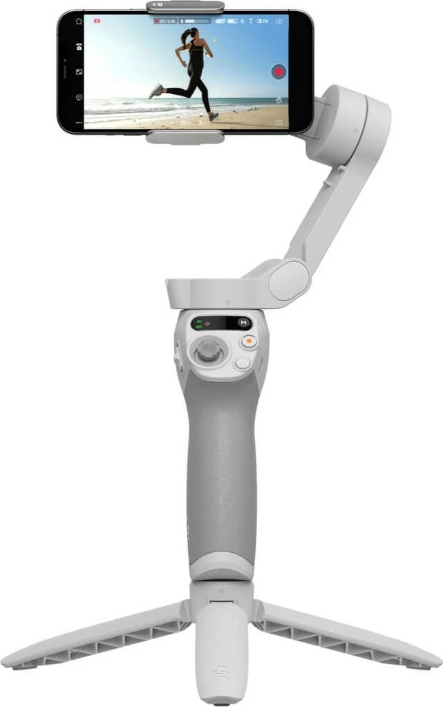 Gimbal për celular DJI OSMO Mobile SE, 3 boshte, 2600mAh, Bluetooth 5.1, gri/bardhë