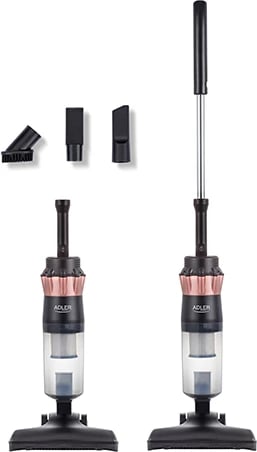 Fshesë me korent 2‑në‑1 pa qese, Adler AD 7049, 600 W, 0.8 L, HEPA 11, rreze pune 7 m Fshesë me korent 2‑në‑1 pa qese, Adler AD 7049, 600 W, 0.8 L, HEPA 11, rreze pune 7 m