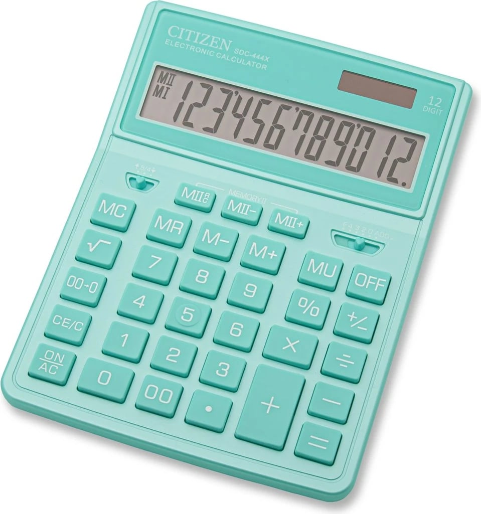 Kalkulator Citizen SDC-444XRGNE, i kaltër