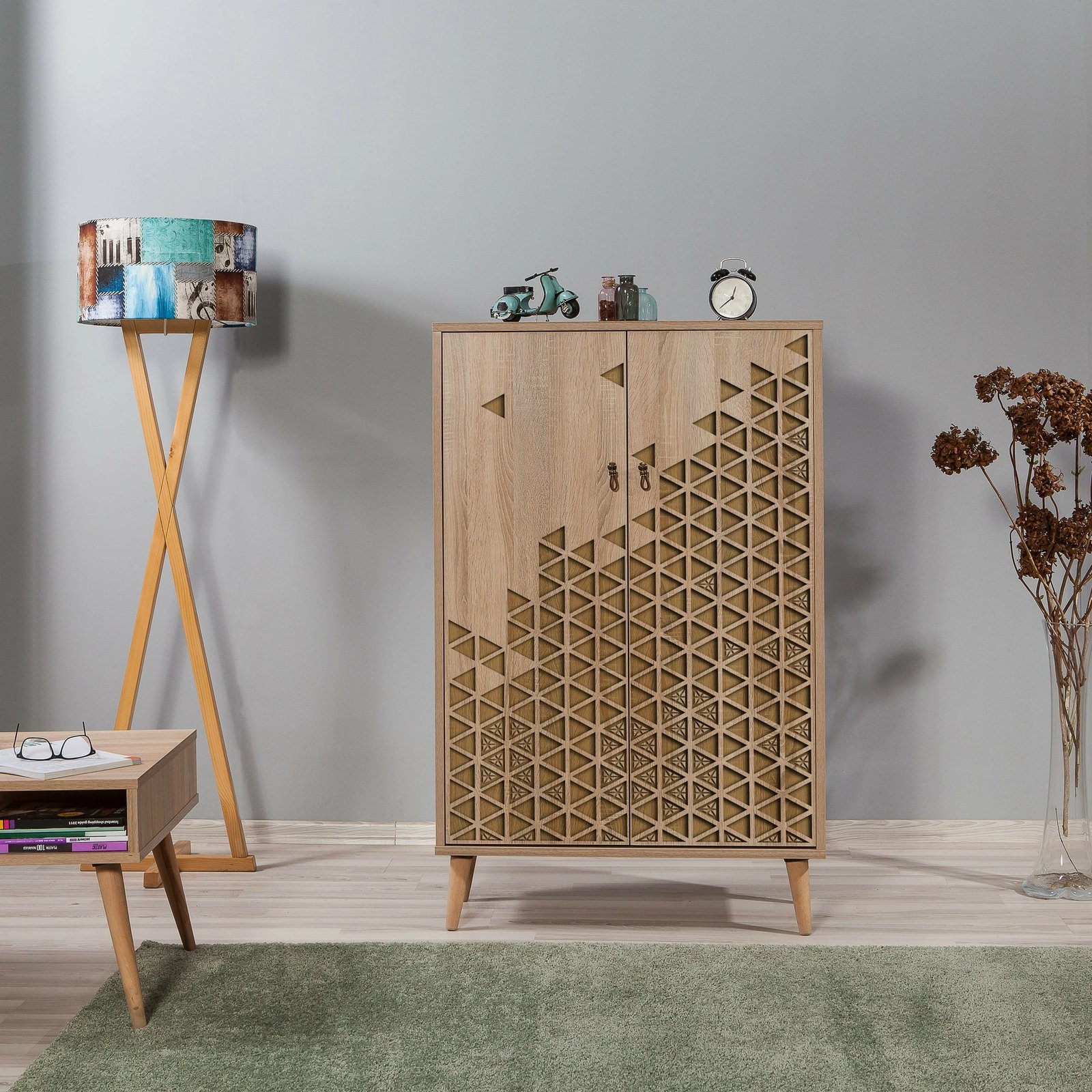 Dollap multifunksional, ngjyrë lisi Sonoma, Multibox - 120