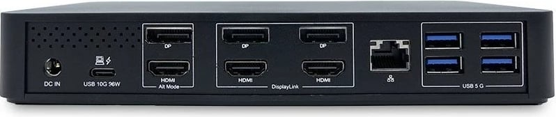 Docking station Terra D TERRA MOBILE 810, USB-C, Triple 4K, 135W, e zezë