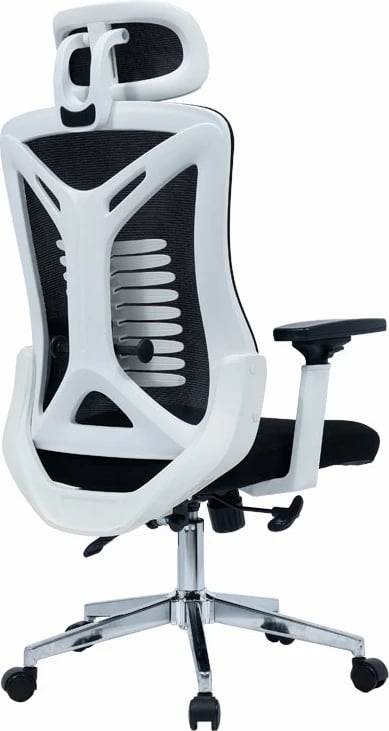 Karrige për zyre Andrew, e bardhë/e zezë