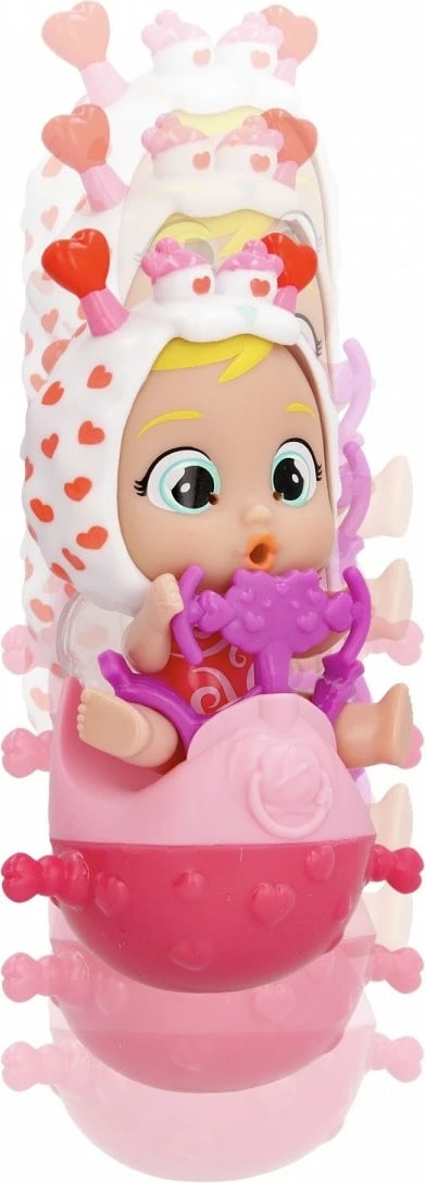 Kukull Cry Babies Stars Jumpy Monsters Momo, Tm Toys, plastike, për vajza, pa bateri