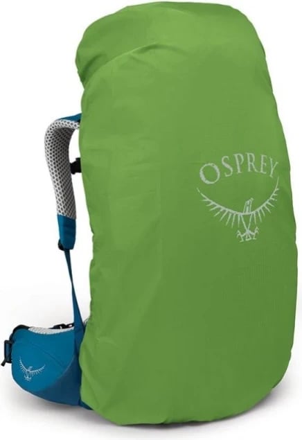 Çantë shpine për trekking Osprey Atmos AG LT 65, blu deti L/XL