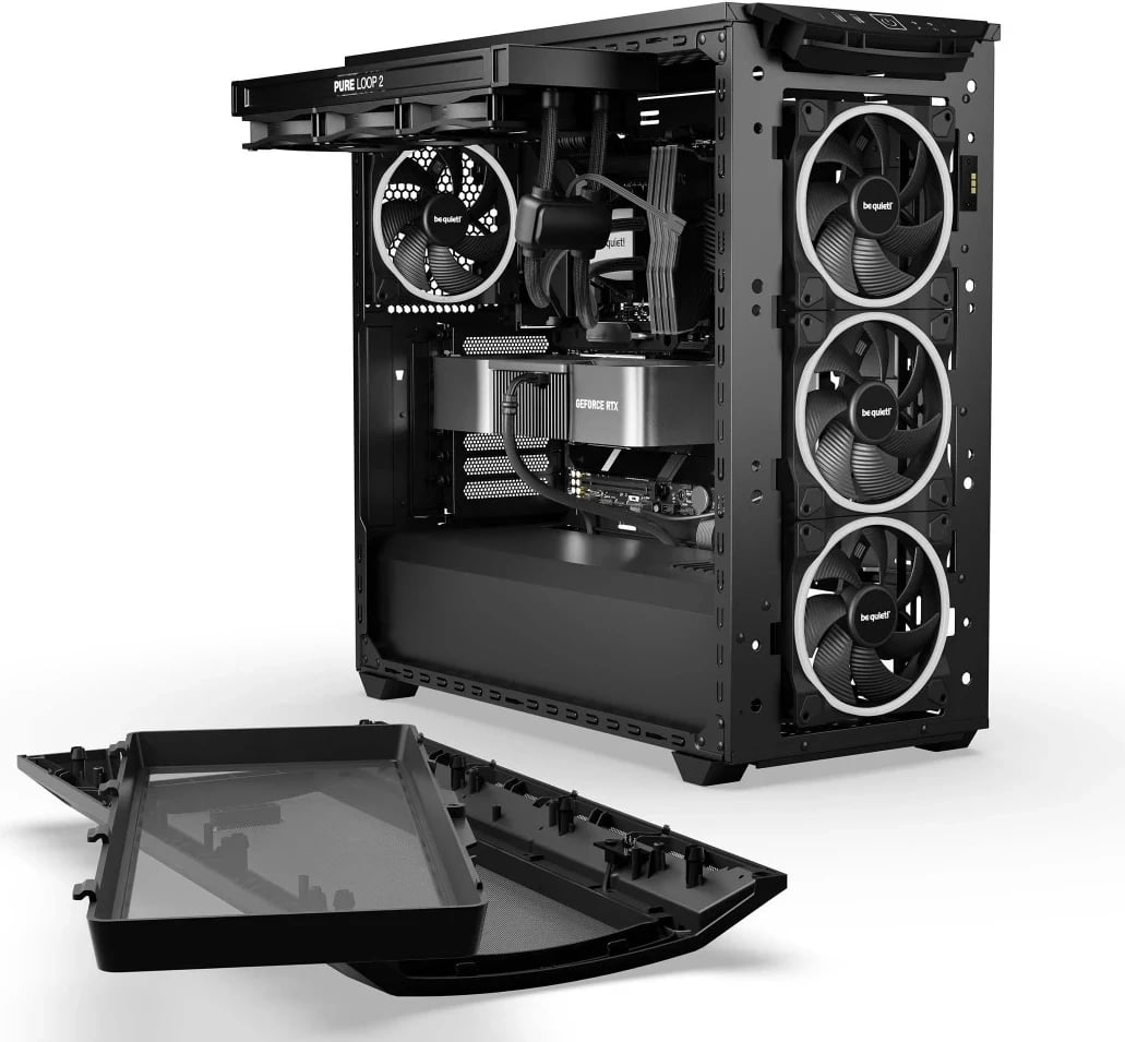 Kasë kompjuteri be quiet! Shadow Base 800 FX, i zi 