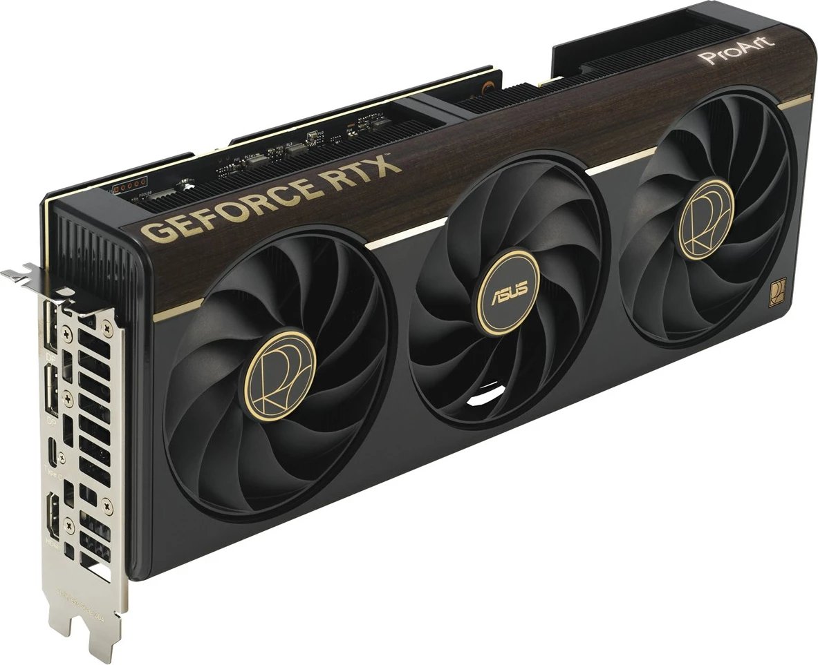 Kartelë grafike ASUS ProArt RTX5080, 16 GB GDDR7, bronzi
