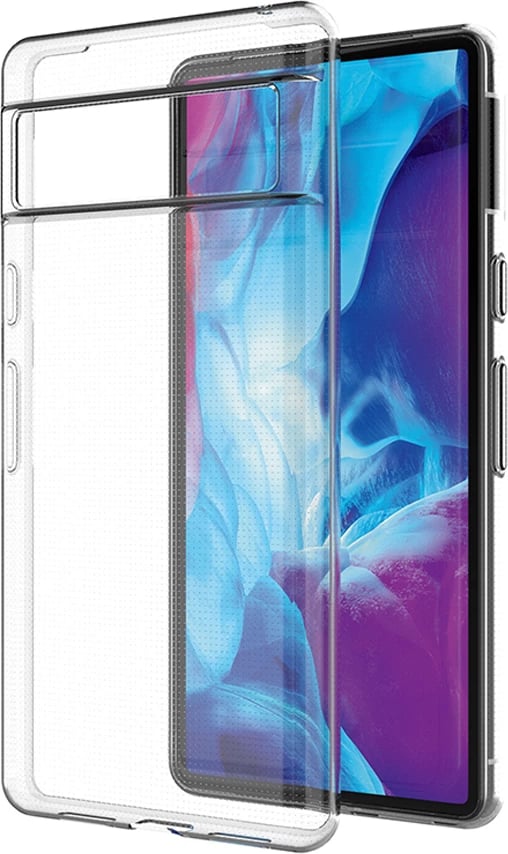 Mbështjellës Hurtel Ultra Clear 0.5mm për Google Pixel 7, Transparent