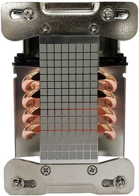 Ftohës ajri Inter-Tech Dynatron A35, 8 cm, për AMD Ryzen Threadripper, 280W, alumini/zezë
