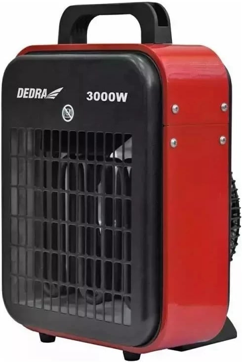 Ngrohës elektrik konvektor DEDRA DED9921B, 3000 W, Kuq
