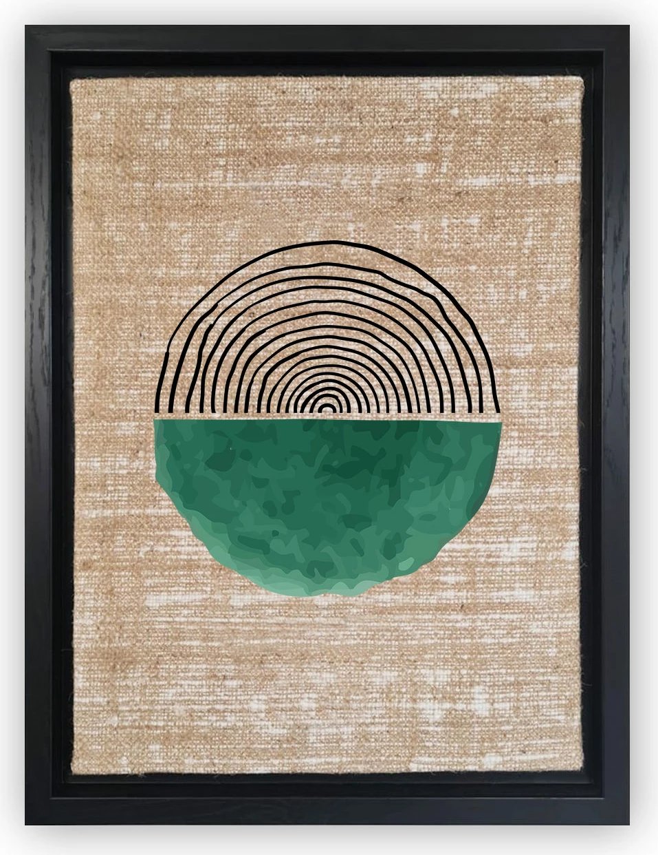 Pikturë dekorative në kanavacë Wallity, LSJ31936093810 - 4666, shumëngjyrëshe, 46x66cm