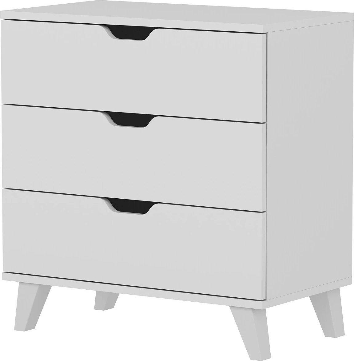 Komodë Hanah Home, Valencia 3, e bardhë