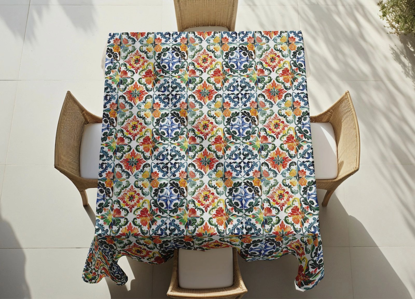 Mbulesë tavoline Hermia, Asr-tblclt25-39, 140x140cm