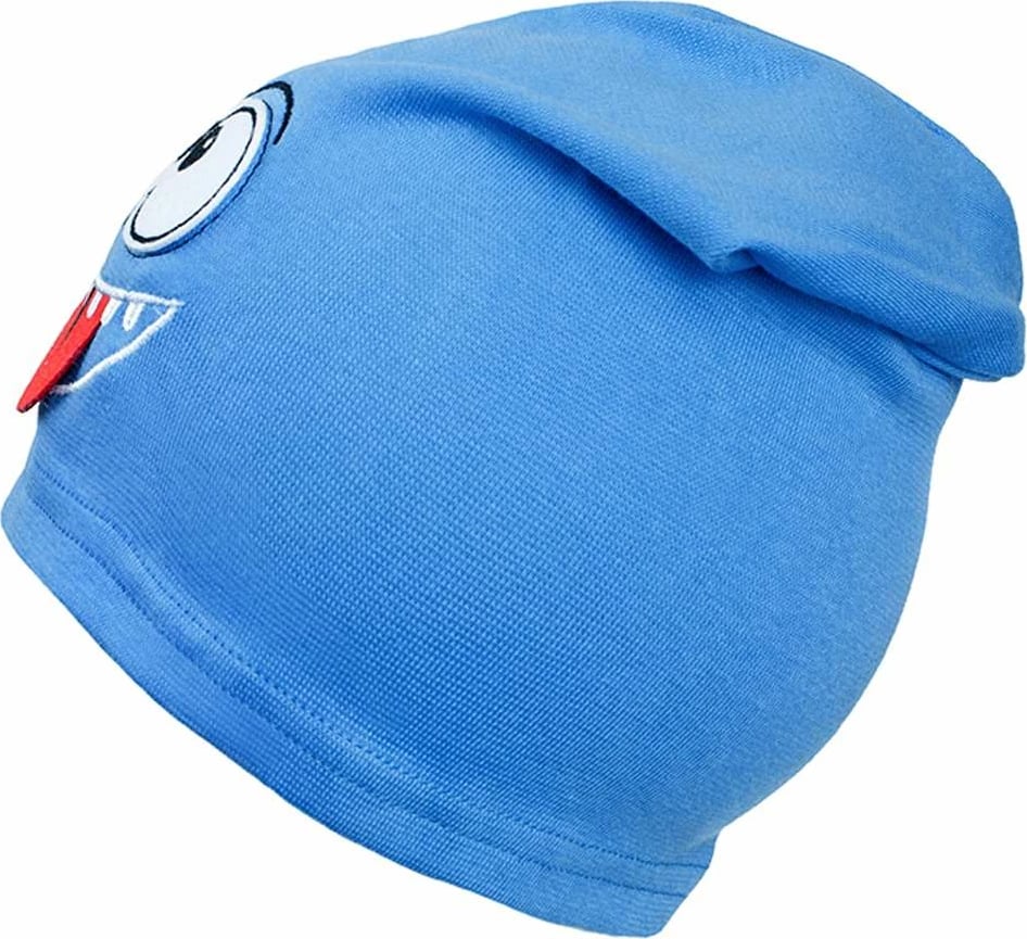 Kapuç bebe New Baby 100% pambuk madhësi 110 (4-5 vjet) rreth 44-48 cm blu