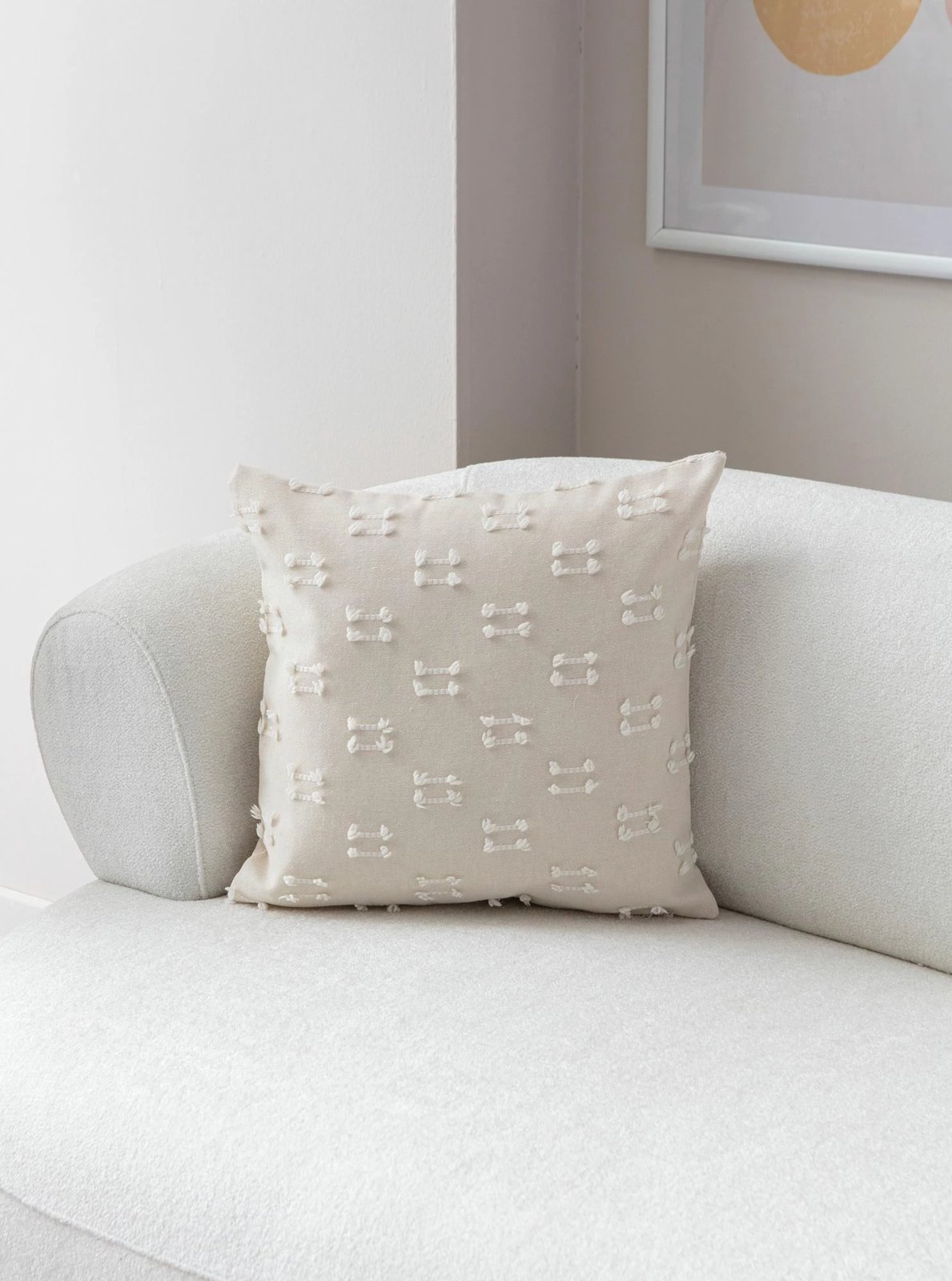 Jastëkë mbulesë krem Evila Originals, Tuffet v9