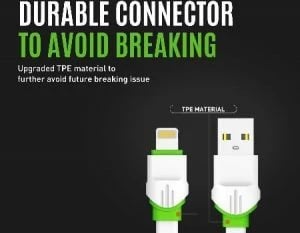 Kabllo E Karikimit LDNIO LS34 (Bardhë) Kabllo E Karikimit LDNIO LS34 (Bardhë)