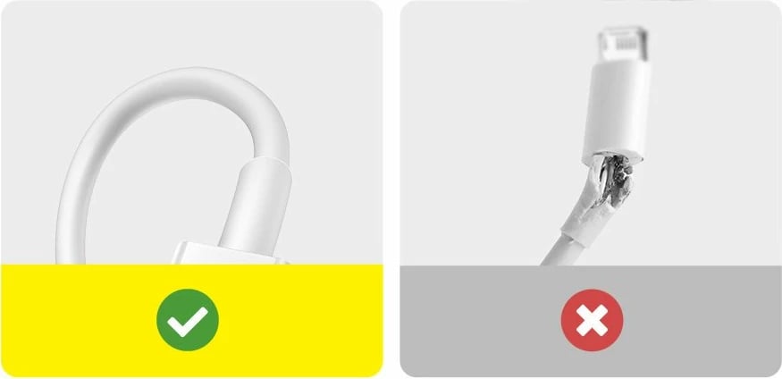 Kabllo Baseus Superior USB-Lightning CALYS-A01, 1m, 2.4A, e zezë
