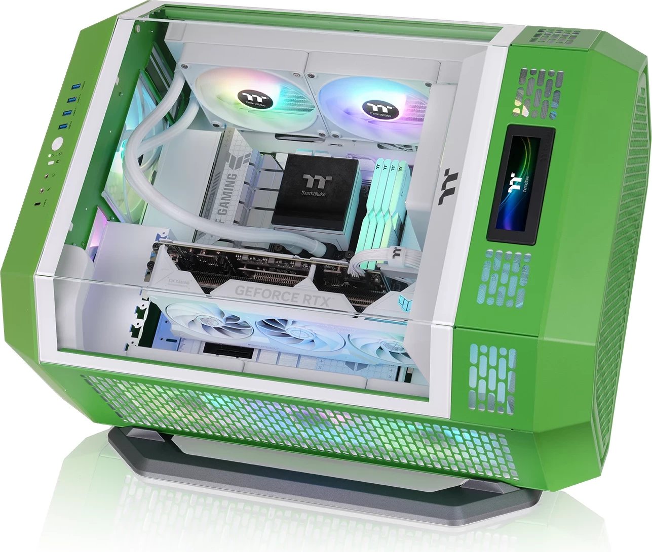 Set aksesorë kasë Thermaltake The Tower 600, Light-year Green