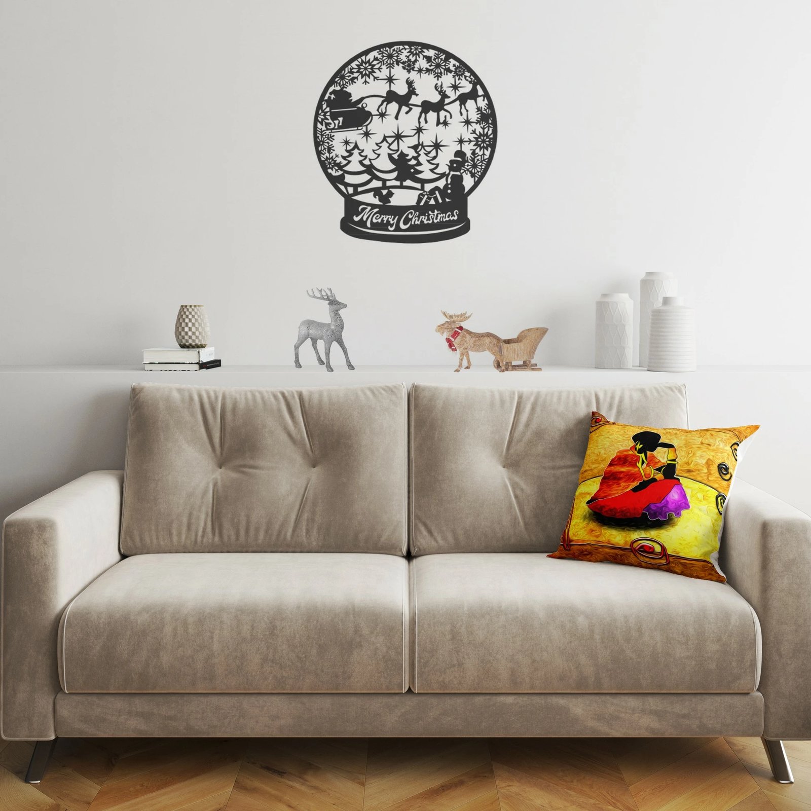 Jastëk dekorativ Evila Originals, shumëngjyrësh, A11947, 43x43cm