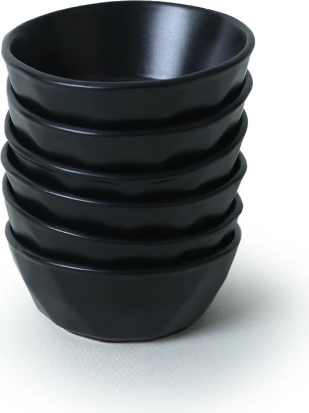 Set pjatash për meze (6 copë), Hermia Concept, X00019033, ngjyrë e zezë