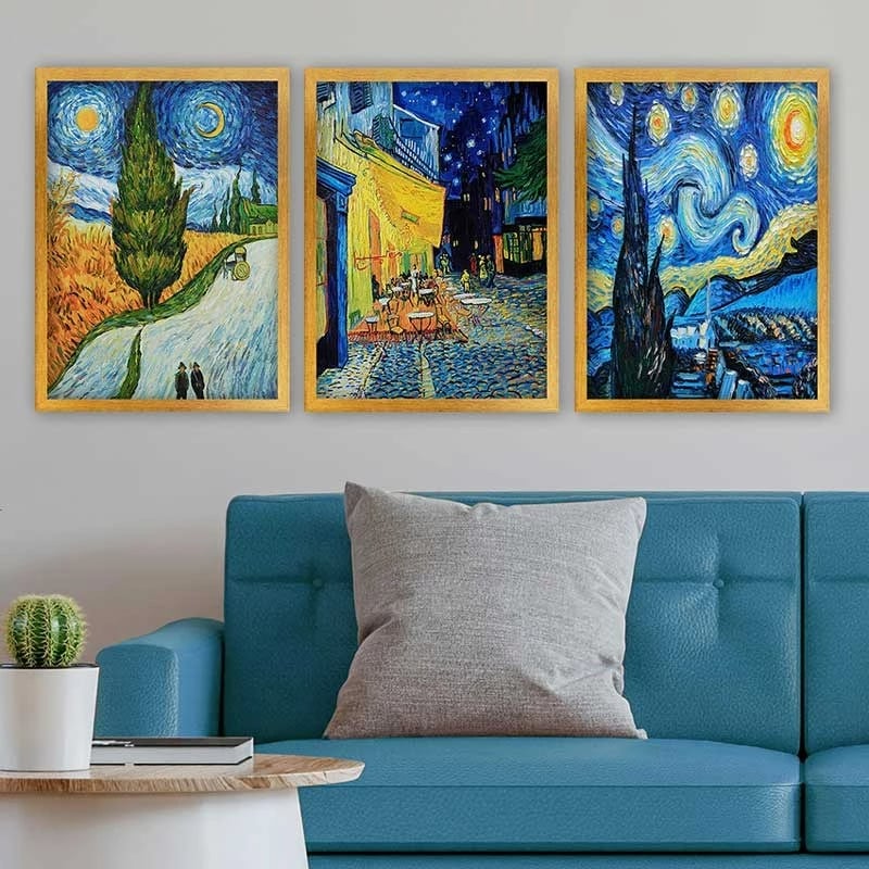 Pikturë dekorative me kornizë (3 pjesë), Wallity, 3AC_UN78512_3545