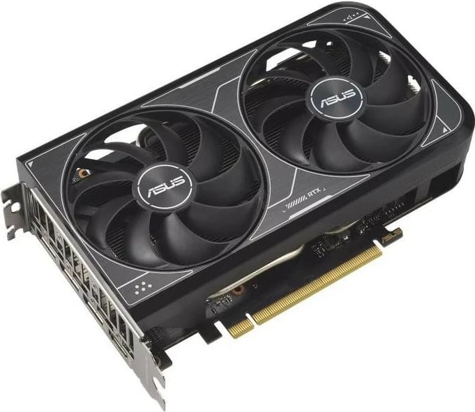 Kartelë grafike ASUS GeForce RTX 4060 DUAL OC 8GB V2 DLSS 3, e zezë
