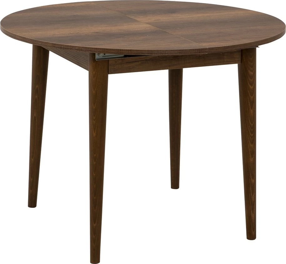 Set tavoline me karrige për ngrënie, zgjatues, 3 pjesë, Skye Decor Vina 0701, ngjyrë arre, gri