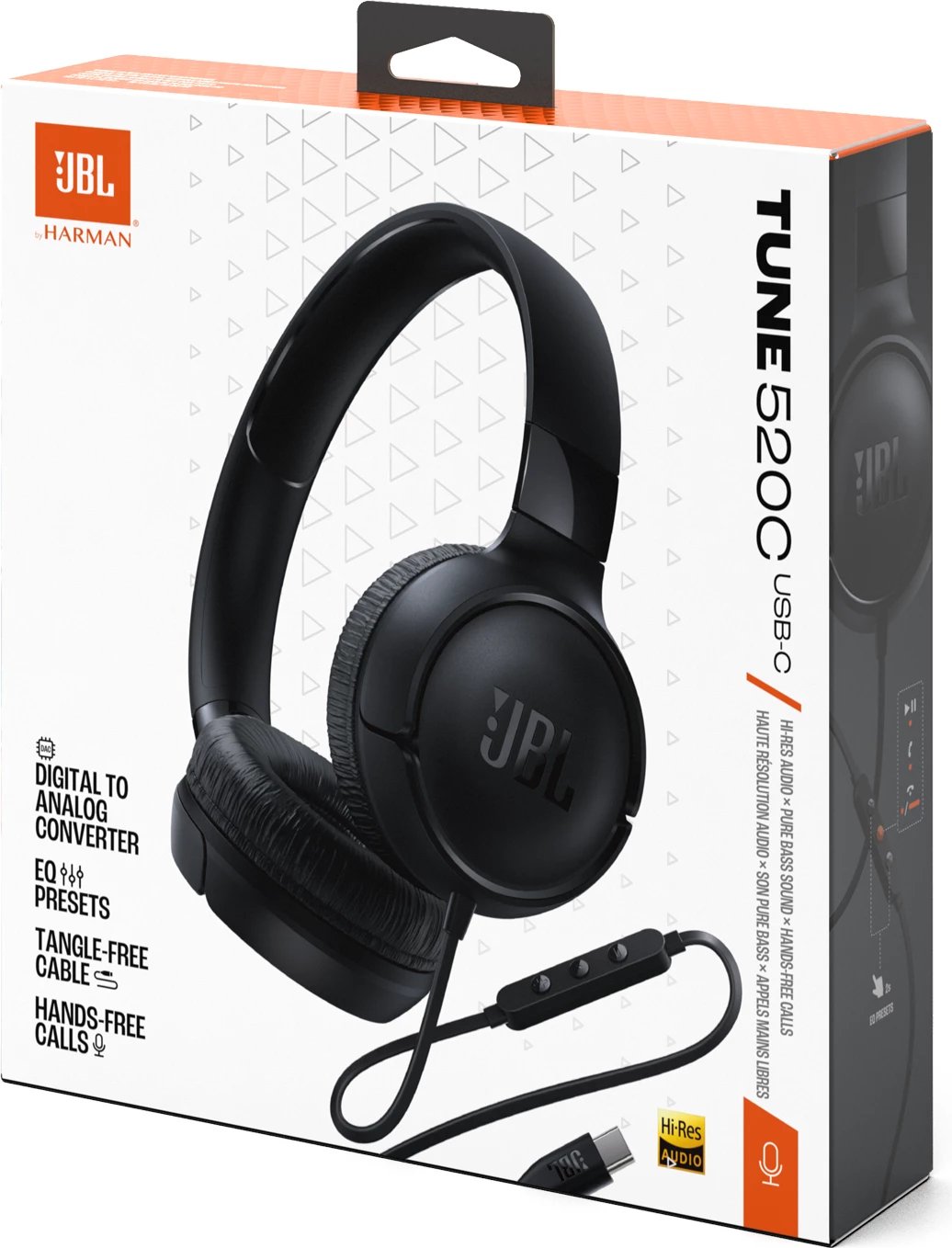 Kufje Me Kabëll JBL TUNE 520 USB-C