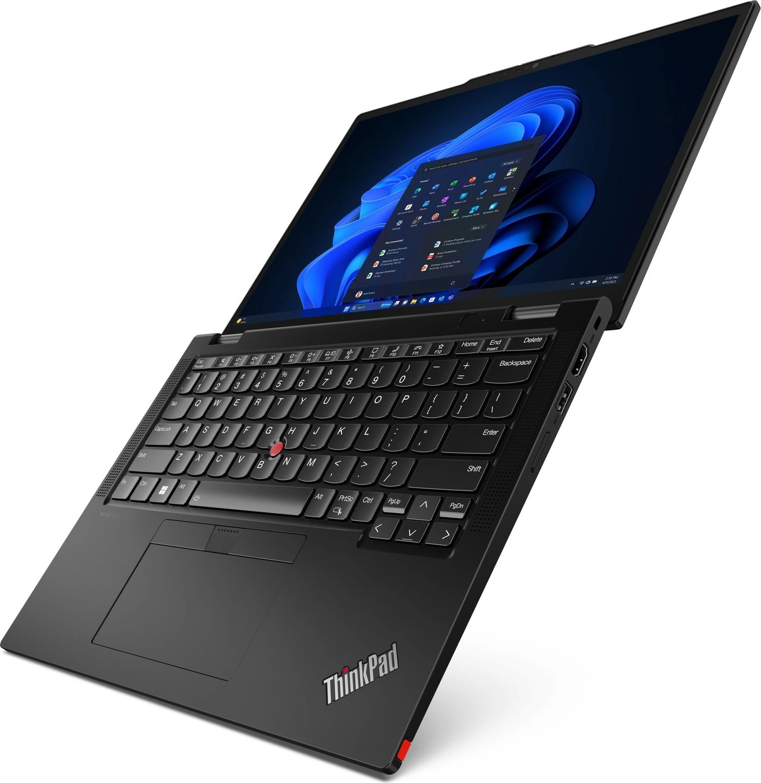 Laptop Lenovo ThinkPad X13 2-in-1 Gen 5, Intel Core Ultra 7, 32 GB RAM, 1 TB SSD, Ekran 13.3 inç, Ngjyrë e zezë