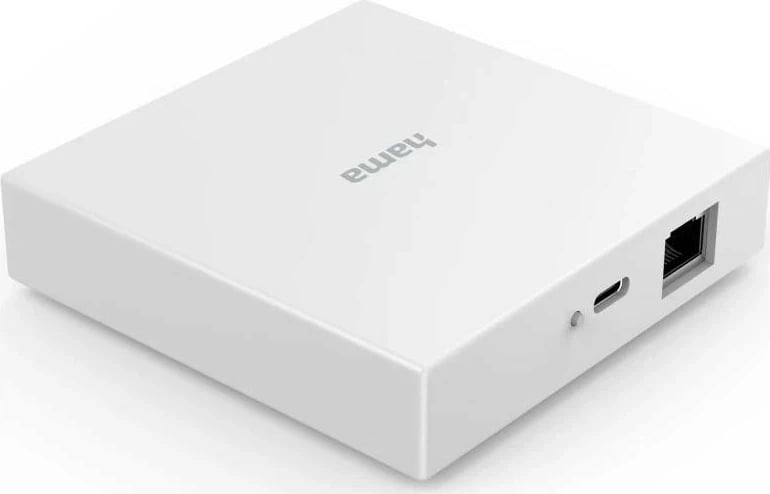 Hub smart home Hama 176637, WiFi ZigBee Thread, Matter, RJ45 USB-C Hub smart home Hama 176637, WiFi ZigBee Thread, Matter, RJ45 USB-C