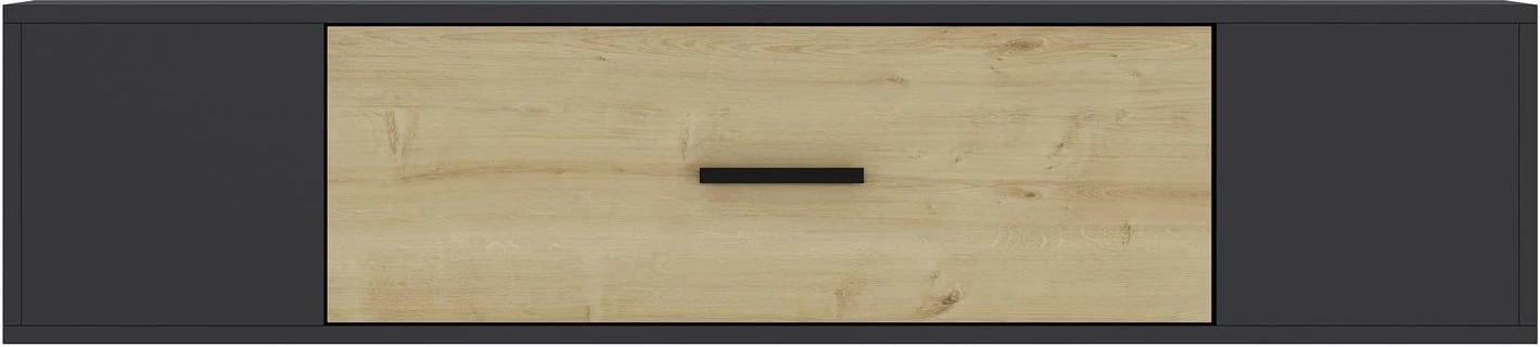 Komodë TV Skye Decor, antracit, lisi sapphire