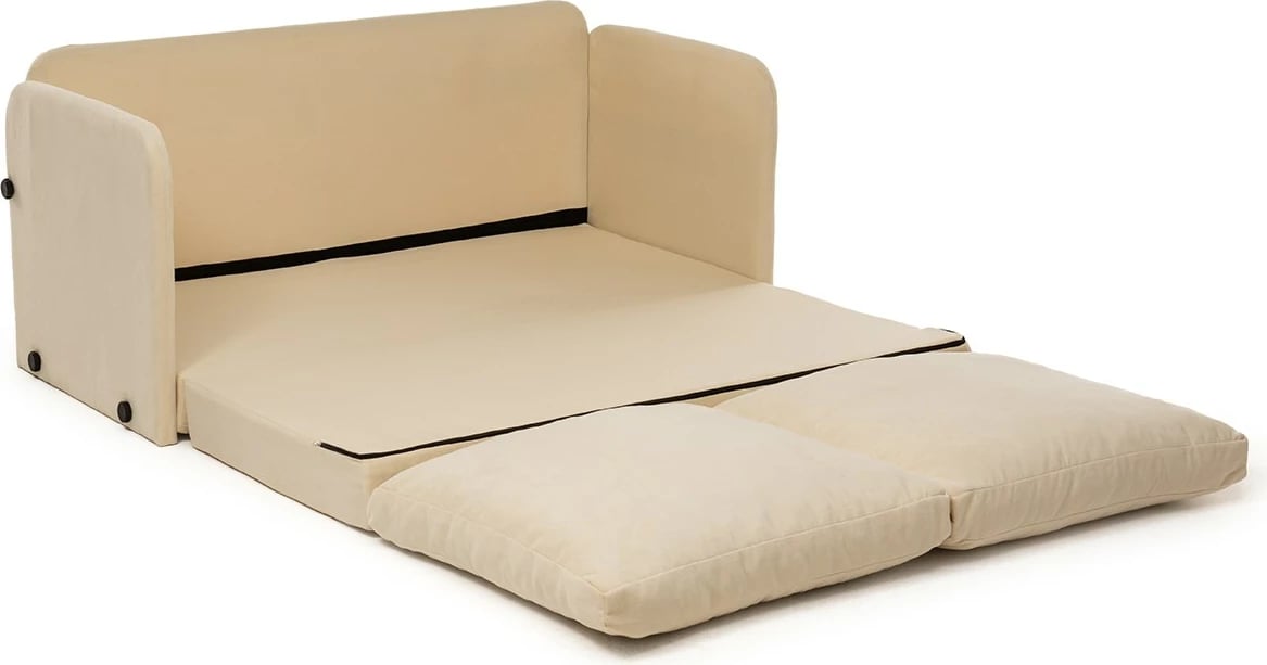 Divan-krevat dy ulëshe, ngjyrë krem, Saga, Atelier del Sofa