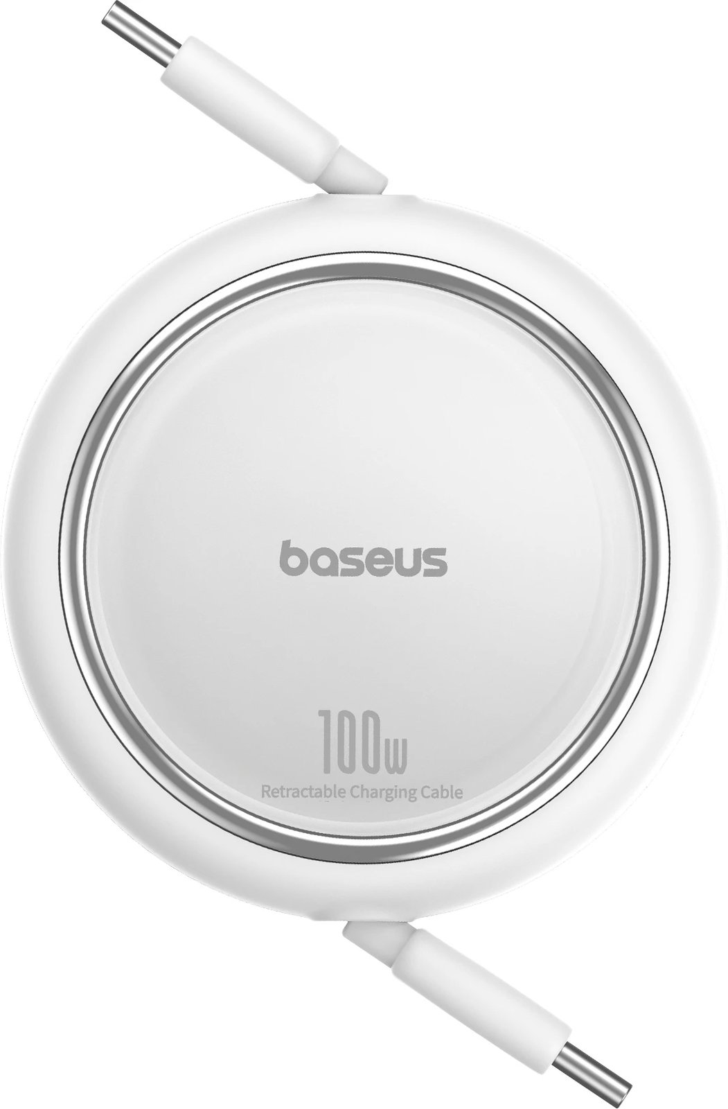 Kabllo USB-C në USB-C Baseus Free2Draw Mini, 100W, 1m, e bardhë