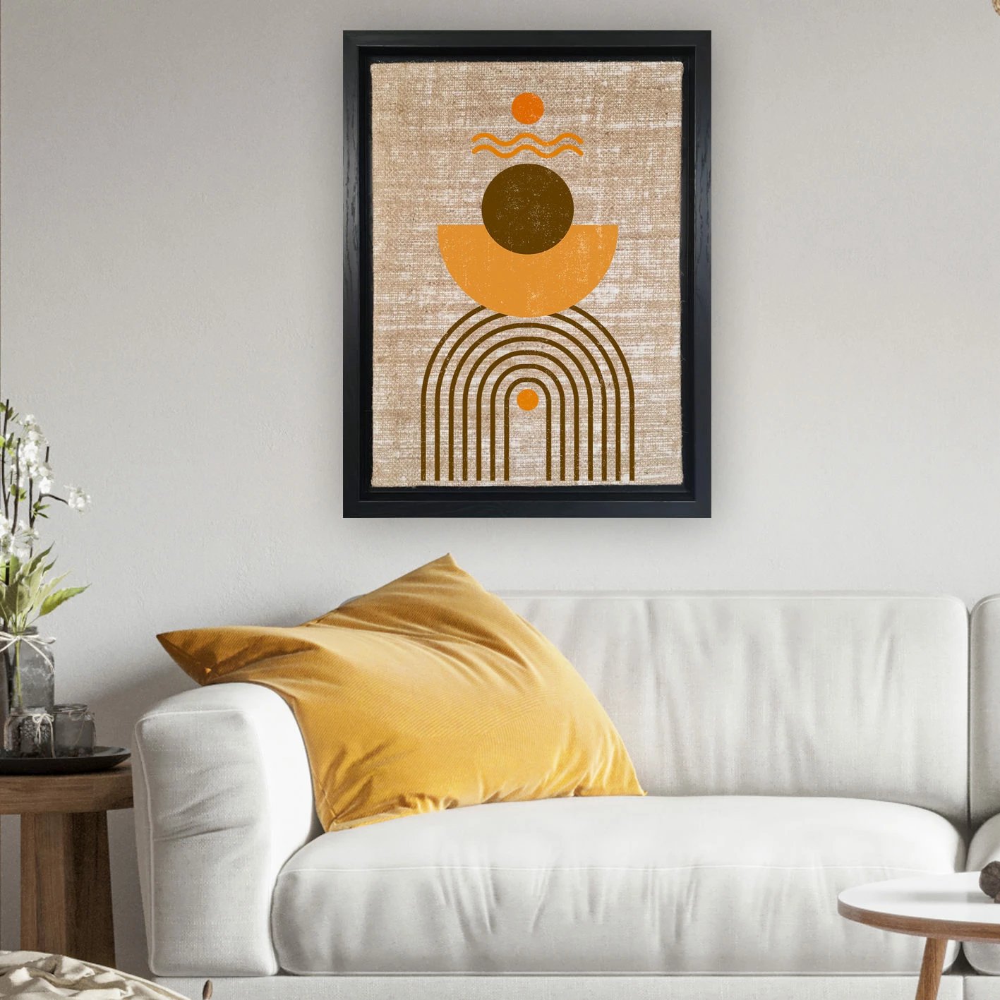 Pikturë dekorative në kanavacë, shumëngjyrëshe, Wallity, LSJ6816819916 - 4666, 46x66cm