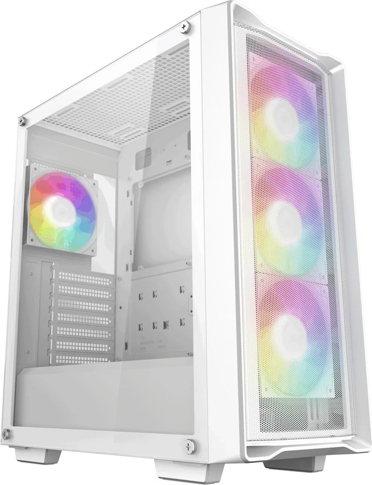 Kasë DEEPCOOL CC560 MESH V2 WH Midi Tower, Bardhë